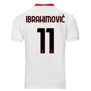 Fotballdrakter AC Milan Ibrahimović 11 Bortedrakt 2020-2021
