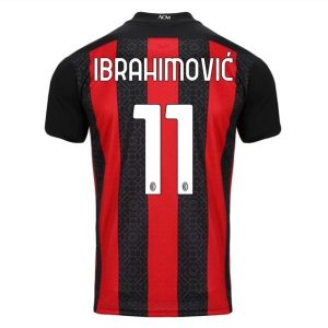 Fotballdrakter AC Milan Ibrahimović 11 Hjemmedrakt 2020-2021