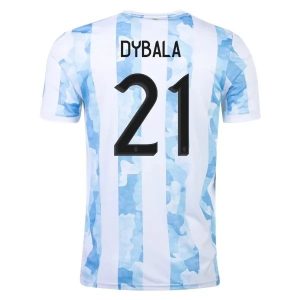 Billige Fotballdrakter Argentina Dybala 21 Hjemmedrakt 2021 – Kortermet
