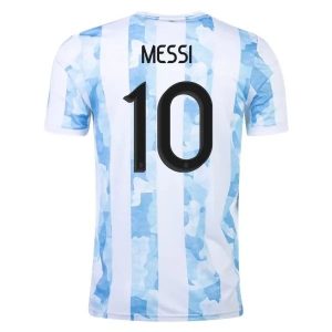 Billige Fotballdrakter Argentina Messi 10 Hjemmedrakt 2021 – Kortermet