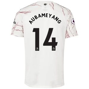 Fotballdrakter Arsenal Aubameyang 14 Bortedrakt 2020-2021