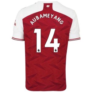 Fotballdrakter Arsenal Aubameyang 14 Hjemmedrakt 2020-2021