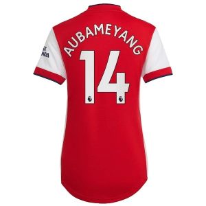 Fotballdrakter Arsenal Aubameyang 14 Hjemmedrakt Dame 2021-2022