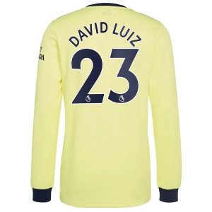 Arsenal David Luiz Away Jersey Long Seeve