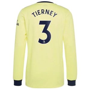 Arsenal Tierney Away Jersey Long Seeve