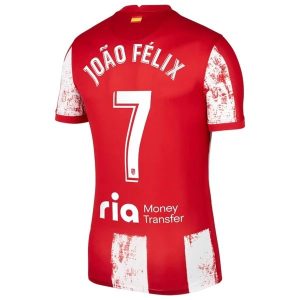 AtlC A tico Madrid JoC A o FC A lix Home Jersey