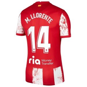 AtlC A tico Madrid M Llorente Home Jersey