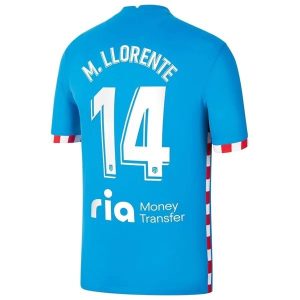 AtlC A tico Madrid M Llorente Third Jersey