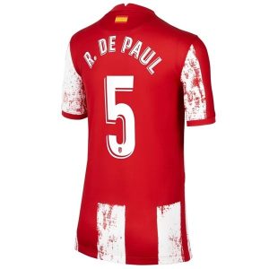 AtlC A tico Madrid R De Paul Home Jersey