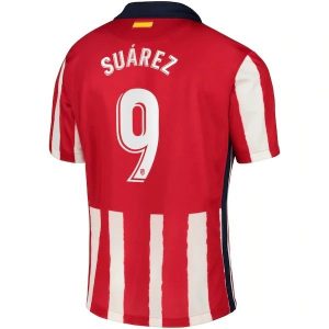 Fotballdrakter Atlético Madrid Suárez 9 Hjemmedrakt 2020-2021