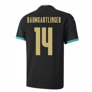 Billige Fotballdrakter Østerrike Baumgartlinger 14 Bortedrakt 2021 – Kortermet