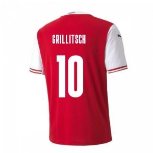 Billige Fotballdrakter Østerrike Grillitsch 10 Hjemmedrakt 2021 – Kortermet