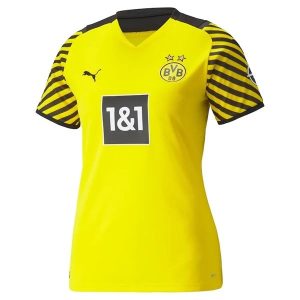 BVB Borussia Dortmund Hjemmedrakt Dame 2021-2022 – Fotballdrakter