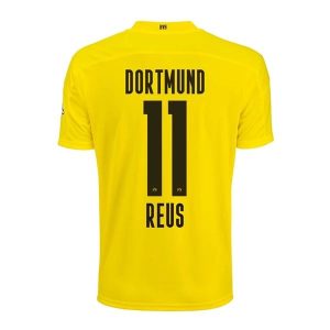 Fotballdrakter BVB Borussia Dortmund Reus 11 Hjemmedrakt 2020-2021