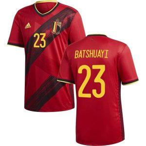Billige Fotballdrakter Belgia Batshuayi 23 Hjemmedrakt 2021 – Kortermet