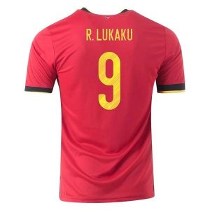 Billige Fotballdrakter Belgia R.Lukaku 9 Hjemmedrakt 2021 – Kortermet