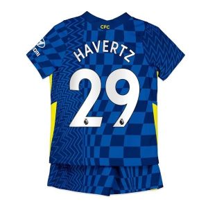 Fotballdrakter Chelsea Havertz 29 Barn Hjemmedraktsett 2021-2022
