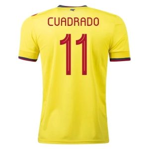 Billige Fotballdrakter Colombia Cuadrado 11 Hjemmedrakt 2021 – Kortermet