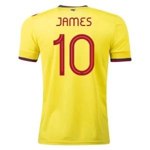 Billige Fotballdrakter Colombia James 10 Hjemmedrakt 2021 – Kortermet
