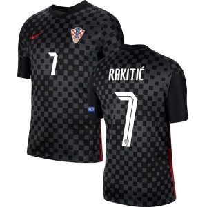 Billige Fotballdrakter Kroatia Rakitić 7 Bortedrakt 2021 – Kortermet