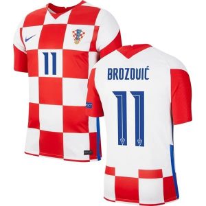 Billige Fotballdrakter Kroatia Brozovic 11 Hjemmedrakt 2021 – Kortermet