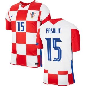 Billige Fotballdrakter Kroatia Pasalic 15 Hjemmedrakt 2021 – Kortermet