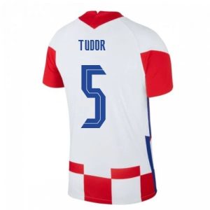 Billige Fotballdrakter Kroatia Tudor 5 Hjemmedrakt 2021 – Kortermet