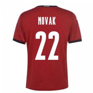Billige Fotballdrakter Tsjekkisk Republikk Novak 22 Hjemmedrakt 2021 – Kortermet