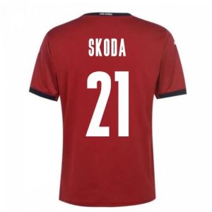 Billige Fotballdrakter Tsjekkisk Republikk Skoda 21 Hjemmedrakt 2021 – Kortermet