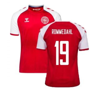 Billige Fotballdrakter Danmark Rommedahl 19 Hjemmedrakt 2021 – Kortermet