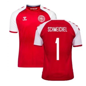 Billige Fotballdrakter Danmark Schmeichel 1 Hjemmedrakt 2021 – Kortermet