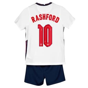 Fotballdrakter England Rashford 10 Barn Hjemmedraktsett
