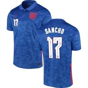 Billige Fotballdrakter England Sancho 17 Bortedrakt 2021 – Kortermet