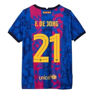 FC Barcelona F De Jong Third Jersey