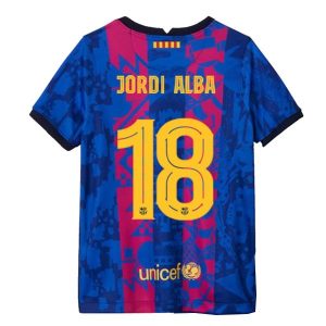 FC Barcelona Jordi Alba Third Jersey