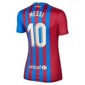 Fotballdrakter FC Barcelona Messi 10 Hjemmedrakt Dame 2021-2022