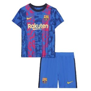 Fotballdrakter FC Barcelona Tredjedraktsett Barn 2021-2022