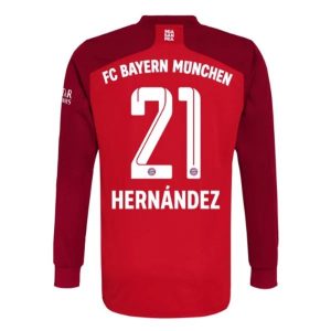 FC Bayern MC BCnchen Hernandez Home Jersey Long Seeve