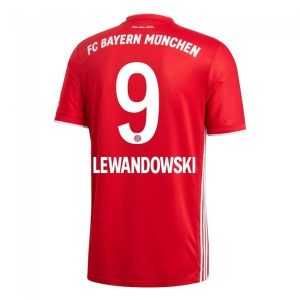 Fotballdrakter FC Bayern München Lewandowski 9 Hjemmedrakt 2020-2021