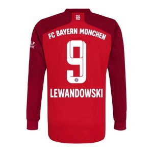 FC Bayern MC BCnchen Lewandowski Home Jersey Long Seeve