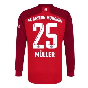 FC Bayern MC BCnchen MC BCller Home Jersey Long Seeve