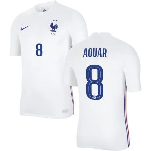 Billige Fotballdrakter Frankrike Aouar 8 Hjemmedrakt 2020 2021 – Kortermet