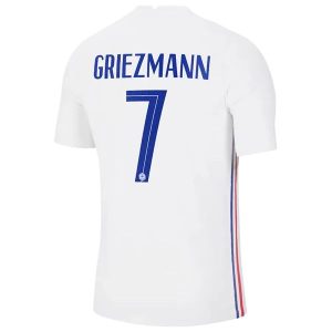 Fotballdrakter Frankrike Griezmann 7 Bortedrakt
