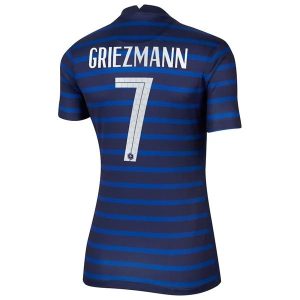 Frankrike Griezmann 7 Hjemmedrakt Dame – Fotballdrakter