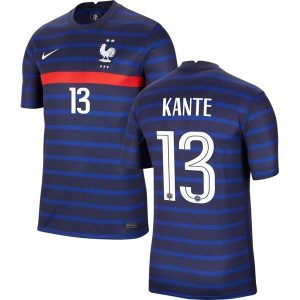 Billige Fotballdrakter Frankrike Kanté 13 Bortedrakt 2020 2021 – Kortermet