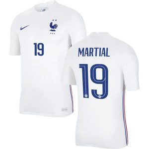 Billige Fotballdrakter Frankrike Martial 19 Hjemmedrakt 2020 2021 – Kortermet
