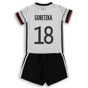 Fotballdrakter Tyskland Goretzka 18 Barn Hjemmedraktsett