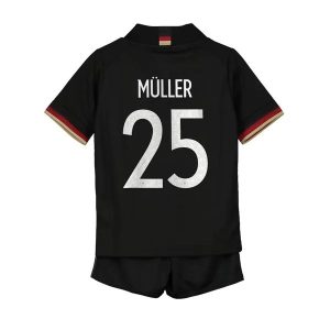 Fotballdrakter Tyskland Müller 25 Barn Bortedrakt