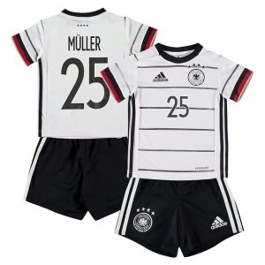 Fotballdrakter Tyskland Müller 25 Barn Hjemmedrakt