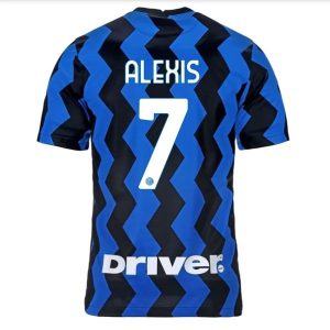 Fotballdrakter Inter Milan Alexis 7 Hjemmedrakt 2020-2021